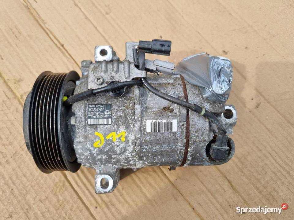 SPRĘŻARKA KLIMATYZACJI QASHQAI II J11 92600HV80A Motoryzacja