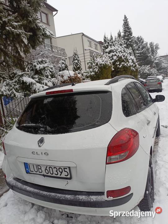 Renault Clio 3 2011r 15dci kombi klima nieuszkodzony lubelskie Lublin