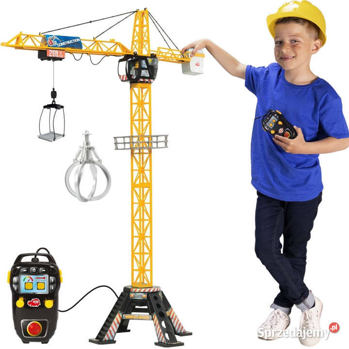 Dźwig Mega Crane Żuraw Z Dźwiękiem Zdalnie Samochody i pojazdy podkarpackie Brzozów