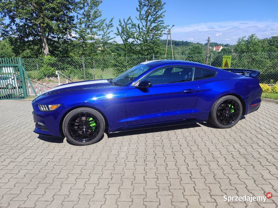 Ford Mustang 2016 Automat zadbany niebieski Kalwaria Zebrzydowska sprzedam