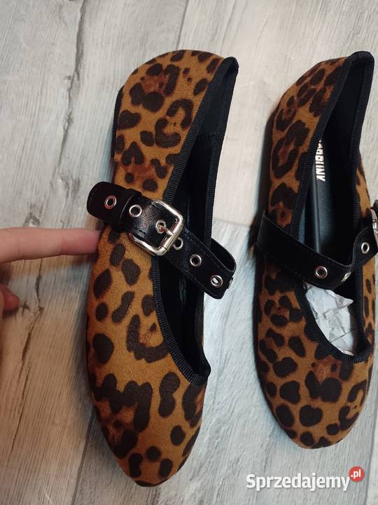 40 Ekskluzywne Panterkowe baleriny wieczorowe z