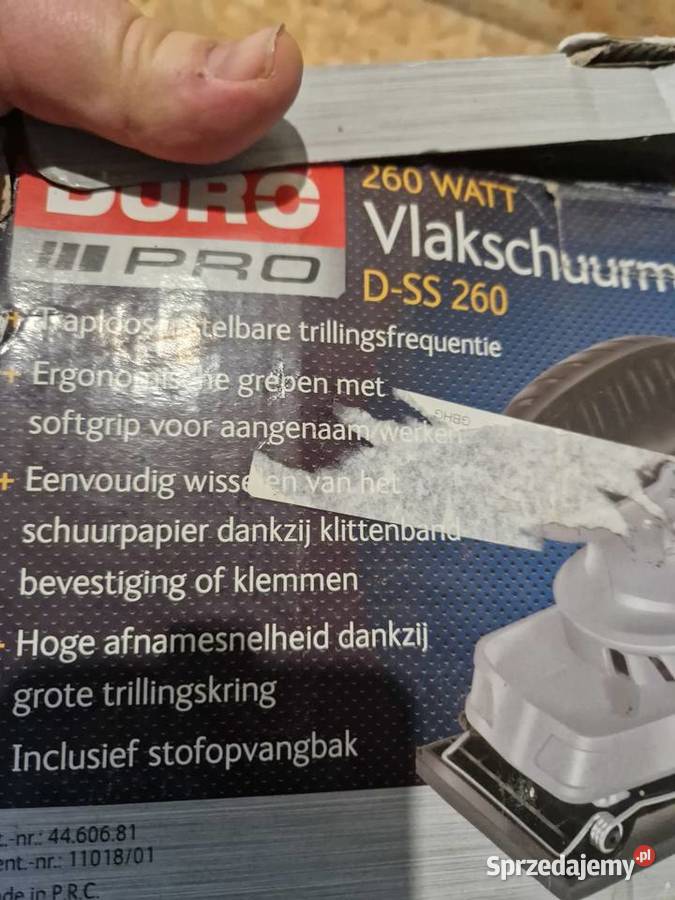 Szlifierka oscylacyjna Duropro dss 2602 260 W Głogowa