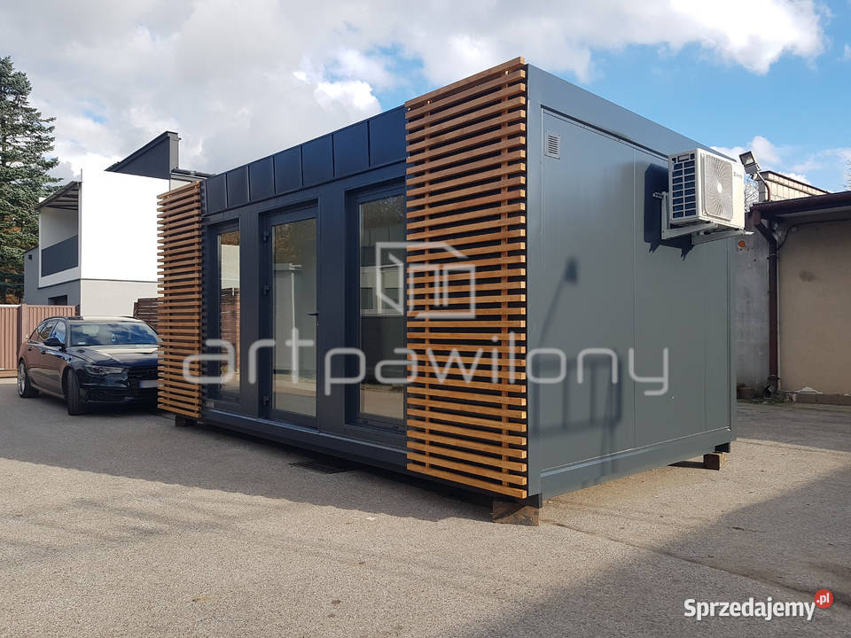 Kontener biurowy 6x3 m Pawilon handlowy ART Gliwice