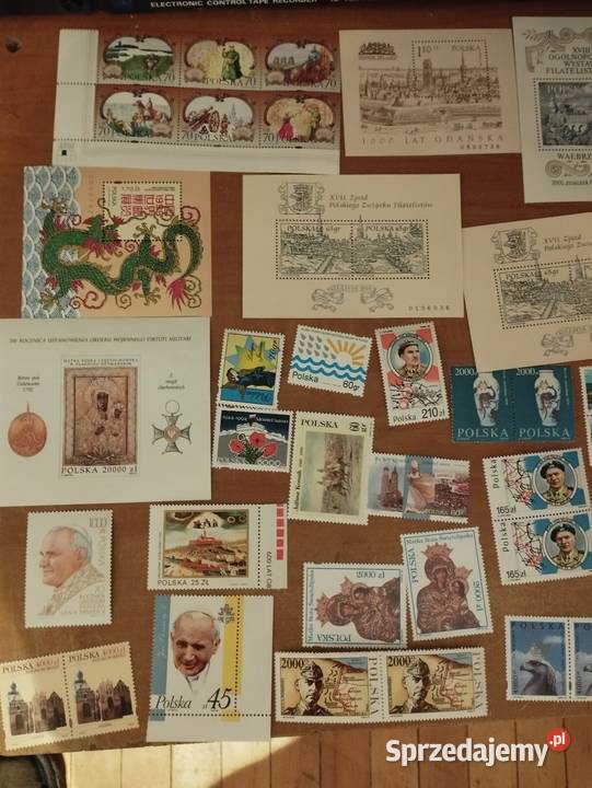 Znaczki pocztowe kartki pocztowe Gdańsk sprzedam