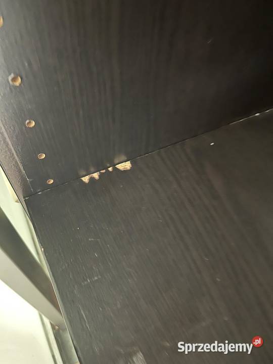 Szafa PAX IKEA mleczne szkło wenge ciemna Szafy, regały, półki Zawoja