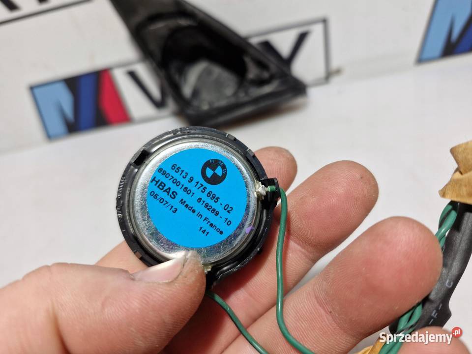 BMW 5 F10 F11 GŁOŚNIK WYSOKOTONOWY HIFI W SŁUPEK Sprzęt audio fabryczny