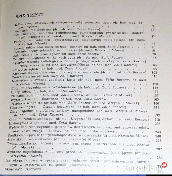 Zarys rentgenodiagnostyki stomatologicznej Z Chełm