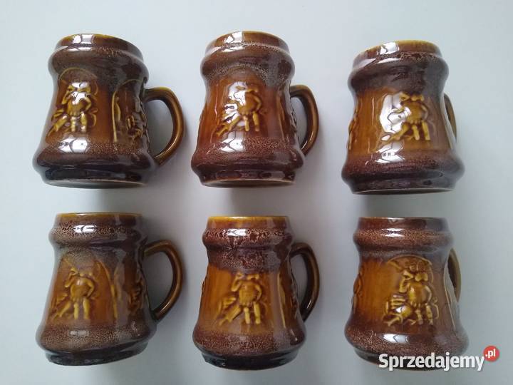 Kufel kolekcjonerski do piwa Mirostowice 6 sztuk Gdańsk sprzedam