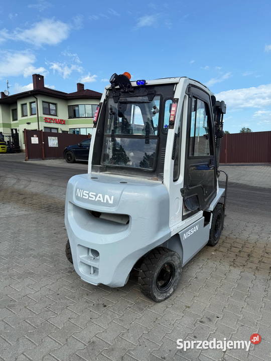 wózek widłowy diesel NISSAN FD25 2500 330m Wózki widłowe Działoszyn sprzedam