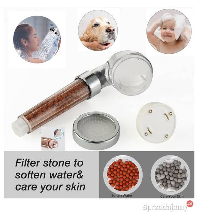 Słuchawka prysznicowa LED 7 kolorów Gorzów Wielkopolski