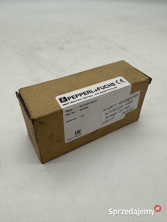 Pepperl Fuchs NJ15M1E2V1 222495 Czujnik Warszawa