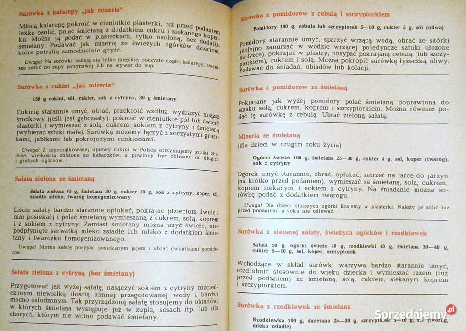 Odżywianie niemowląt i dzieci starszych Sabina sprzedam