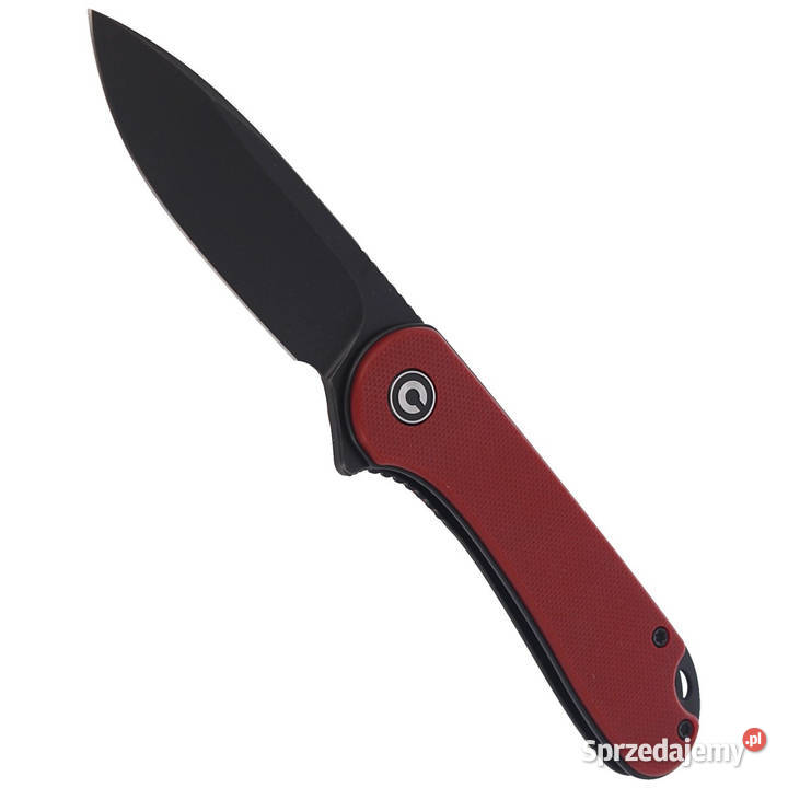 Nóż składany CIVIVI Elementum Flipper Burgundy Sport i Wypoczynek Warszawa