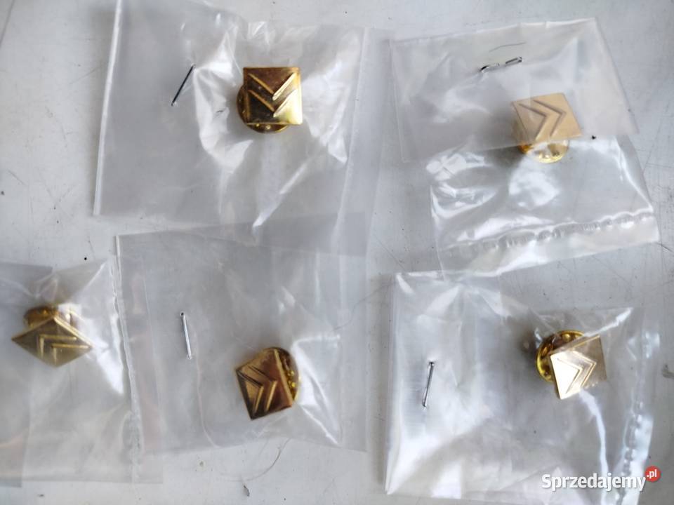 Kolczyki z logo Citroen Kolczyki łódzkie Łódź