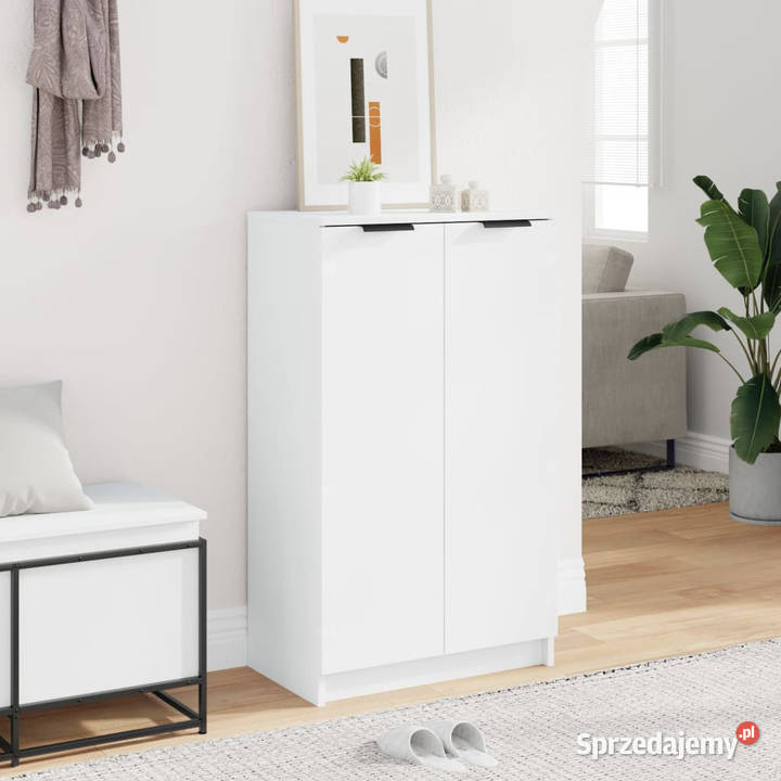 Szafka na buty biała 59x35x100 materiał Warszawa