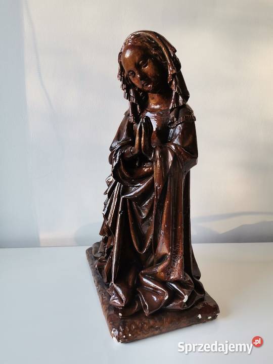 Stara duża przedwojenna figura figurka gipsowa Katowice sprzedam