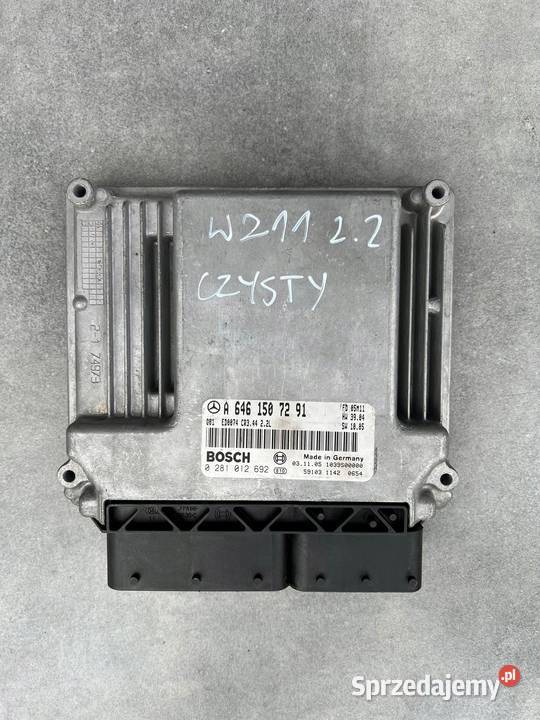 KOMPUTER MERCEDES W211 A6461507291 CR 344 osobowe pomorskie