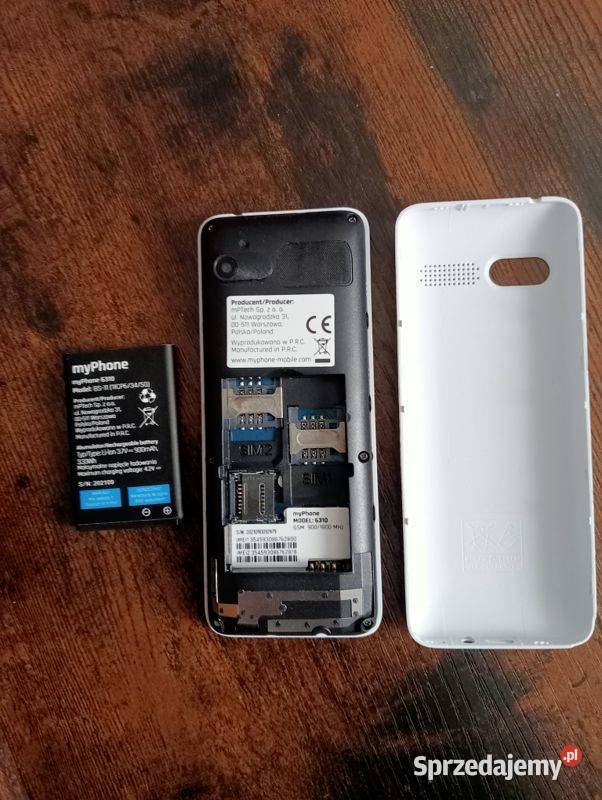 Telefon komórkowy myPhone biały nowy Wrocław