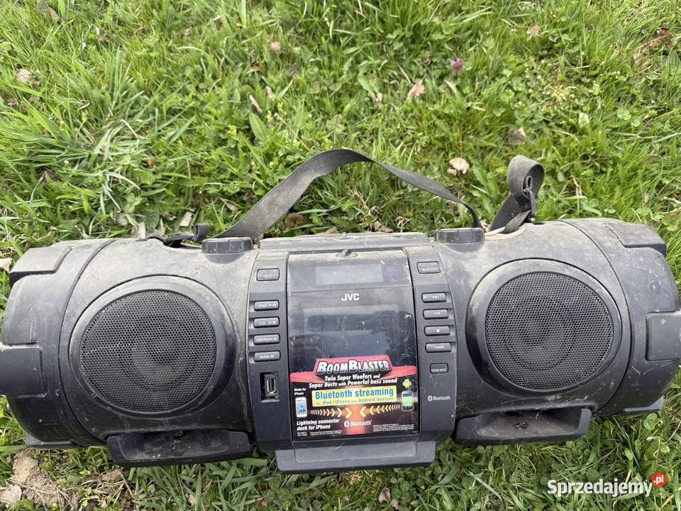 Radio garażowe boombox JVC BLUETOOTH podkarpackie Kłodawa