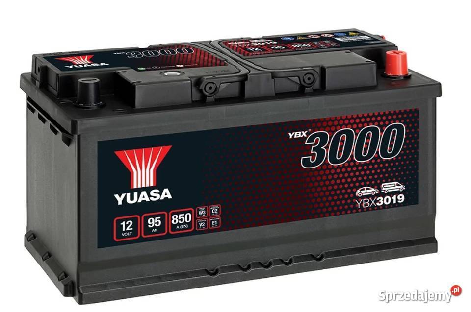 Akumulator Yuasa Standard 12V 95Ah 850A Prawy Akumulatory warmińsko-mazurskie Ełk