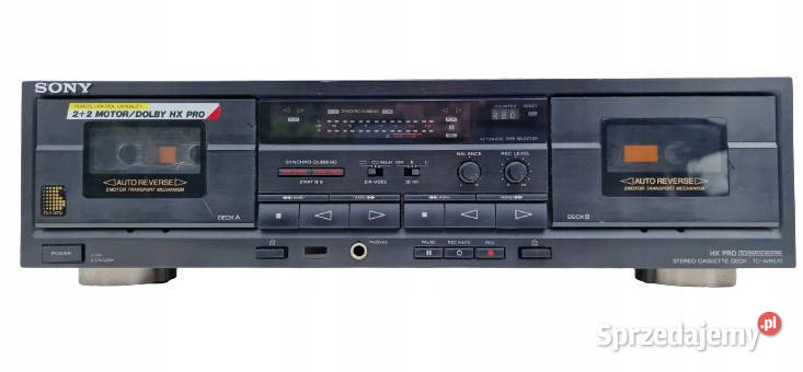 Magnetofon Sony TCWR570 Stereo Cassette Deck wielkopolskie Międzychód