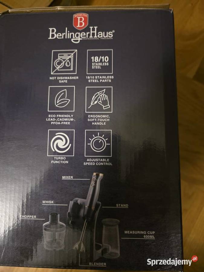 Blender zestaw nowy Berlinger Haus