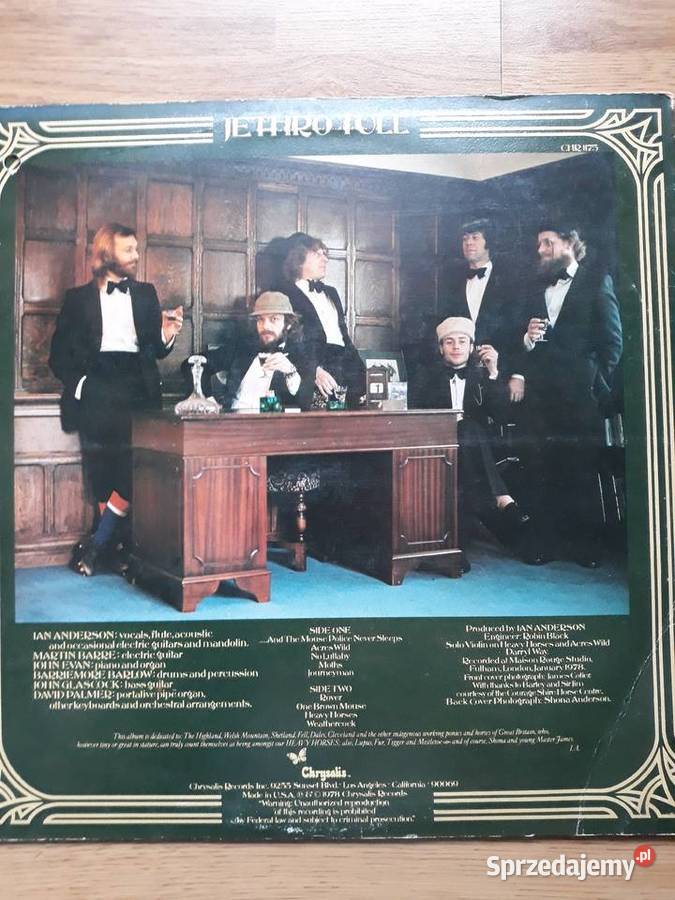 JETHRO TULL Heavy Horses 1978Kolekcja prywatna Rzeszów sprzedam