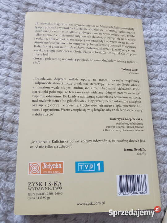Małgorzata Kalicińska Dom rozlewiskiem Warszawa