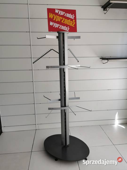 Wieszak stojak ekspozycja na ubrania łódzkie