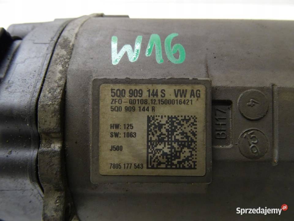 SILNICZEK PRZEKŁADNI MAGLOWNICY VW GOLF VII