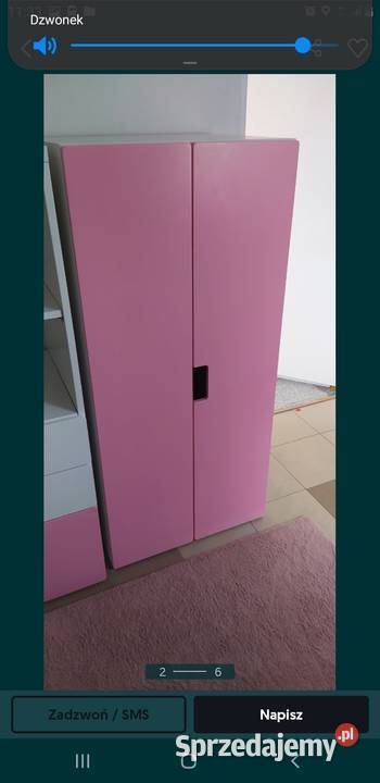 Biurko i szafa Ikea Stuva Śrem sprzedam