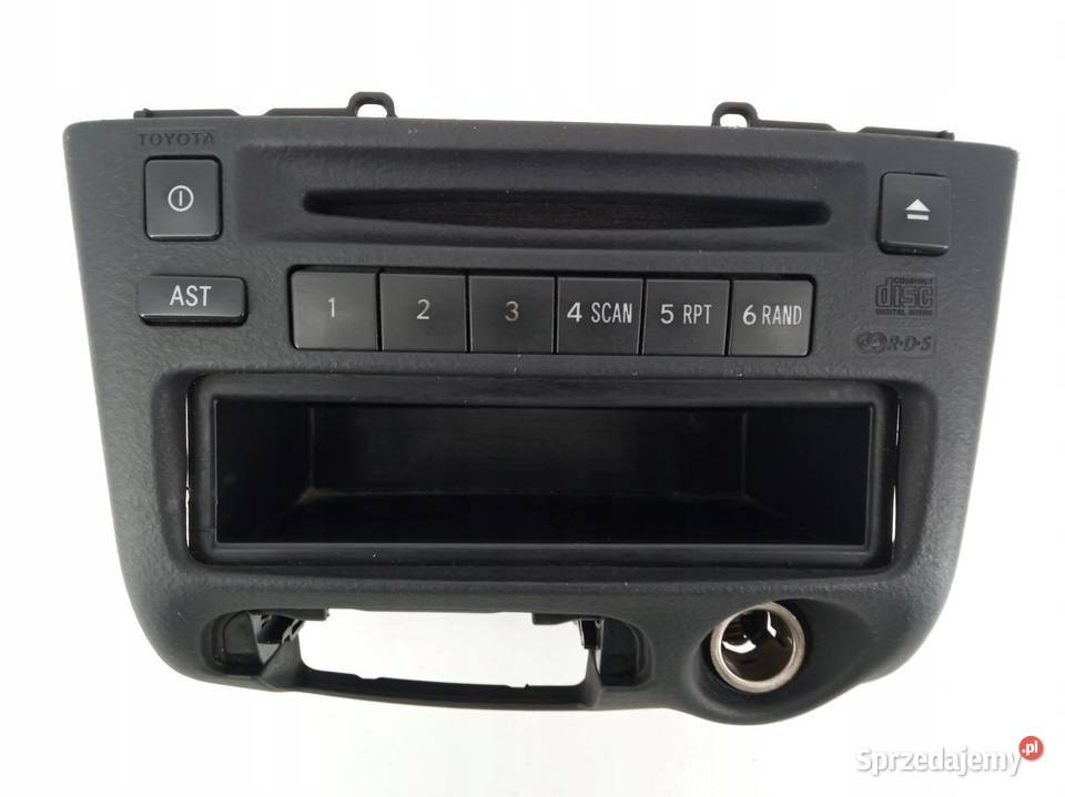 RADIO PŁYT CD LIFT 861200D140 Toyota Yaris I Sprzęt audio fabryczny sprzedam