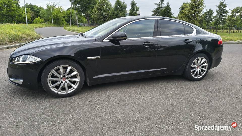 Jaguar XF 22 diesel 200 2014r przyciemniane szyby Toruń sprzedam