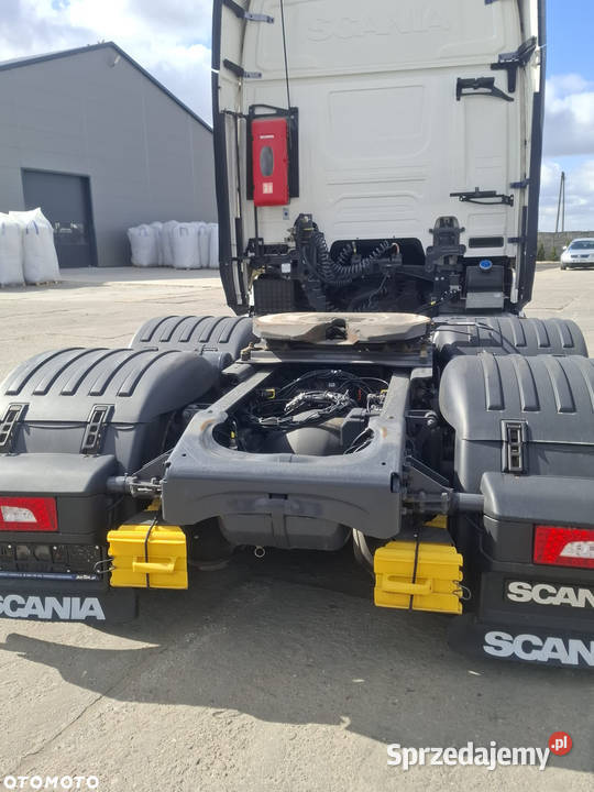 Scania R410 6x2 pusher navii klima radar oś Ciechocinek