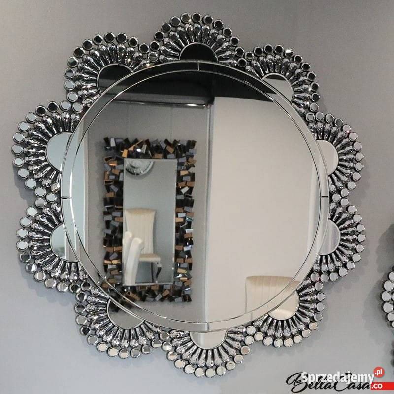 Lustro dekoracyjne do kompletu konsola szklana sprzedam