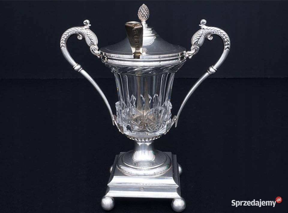 Francja 1819 1838 SREBRNA MUSZTARDNICA z Zgorzelec