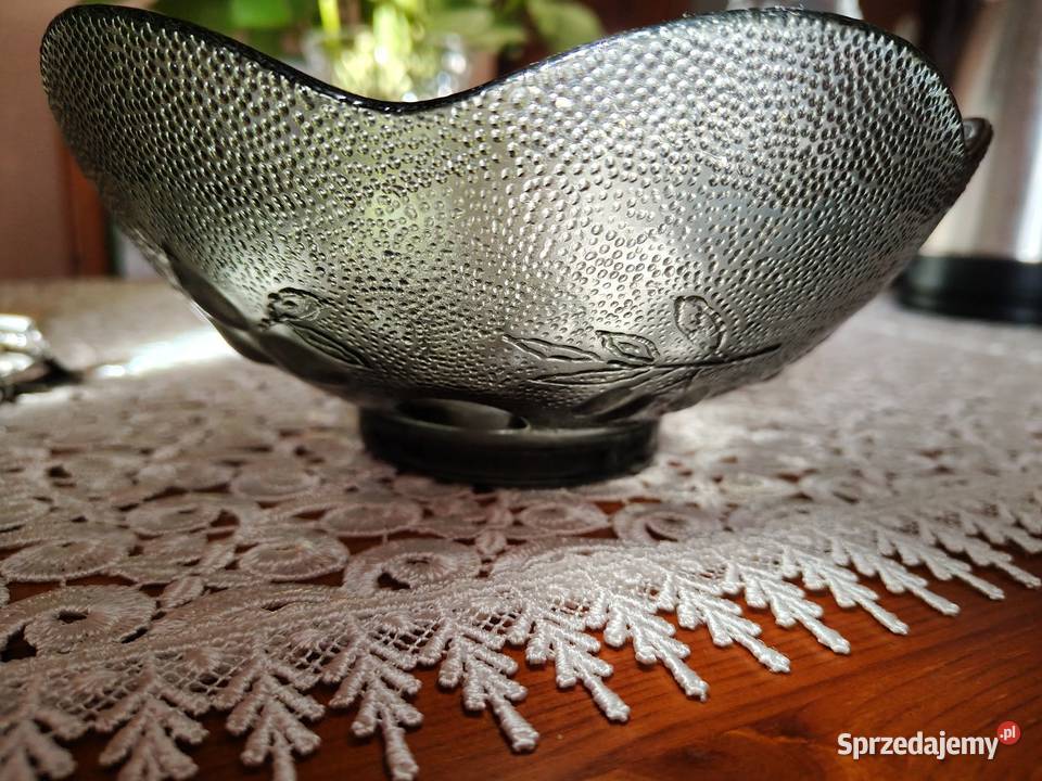 Salaterka misa Szkło vintage PRL Legnica