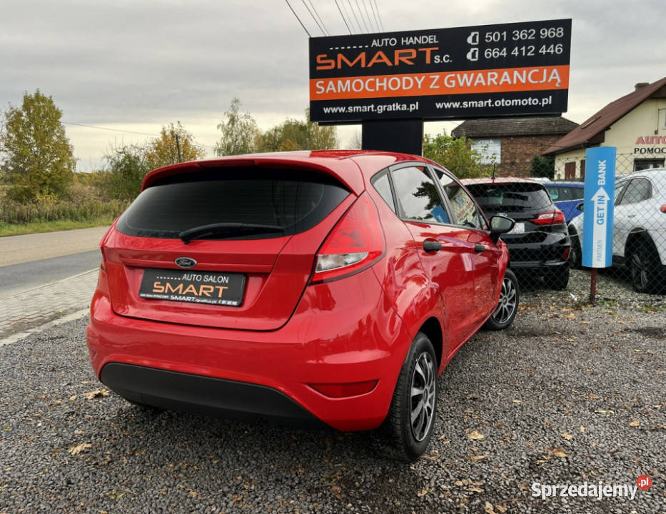 Ford Fiesta 12 Benzyna Zarejestrowany Rydułtowy