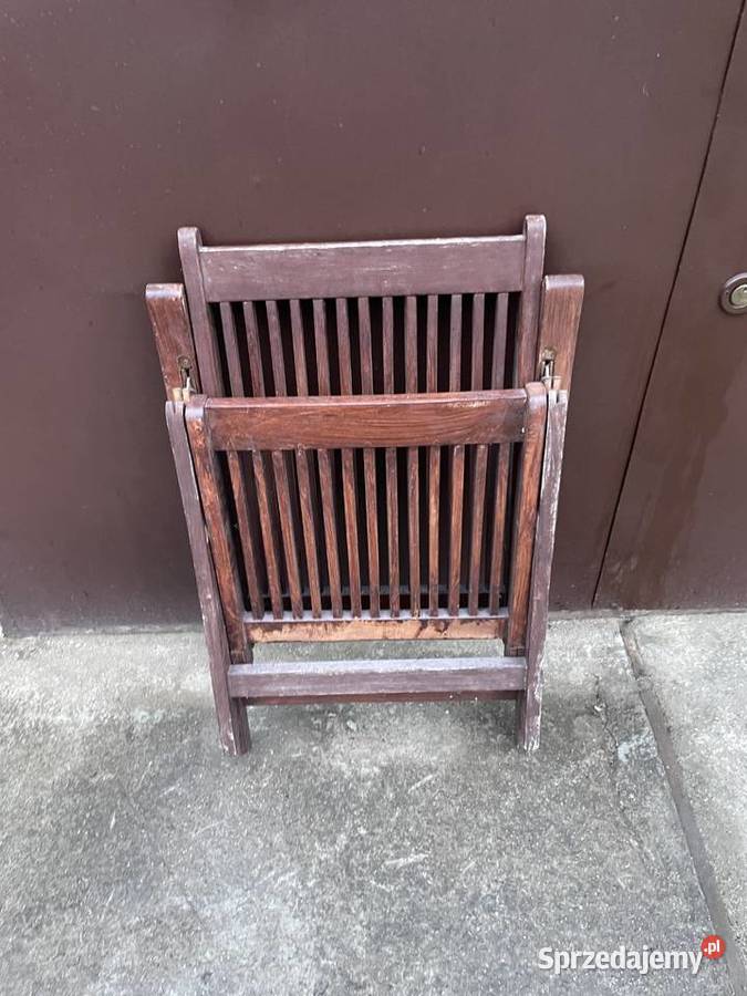 drewniany leżak ogrodowy Pruszcz Gdański sprzedam