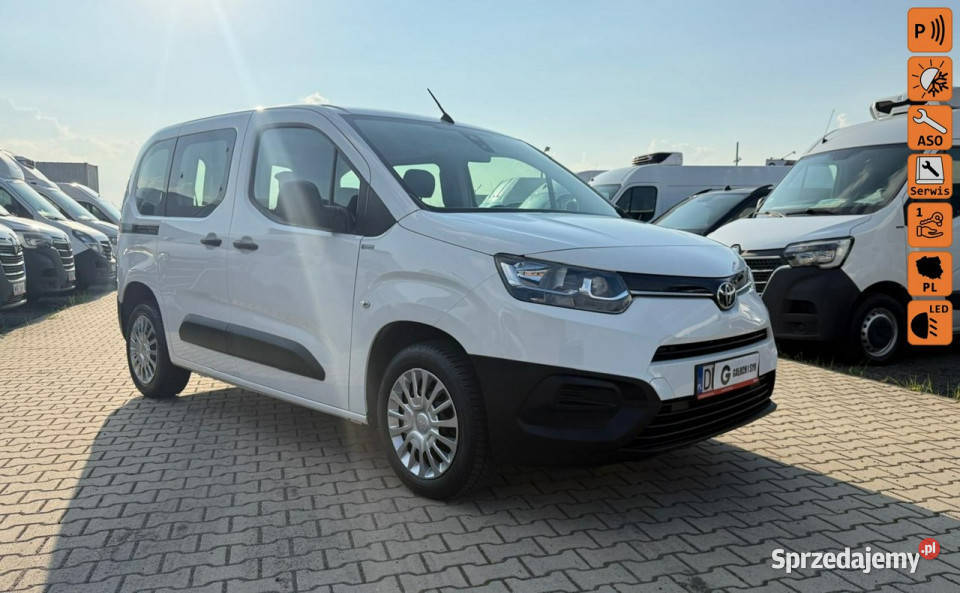 Toyota ProAce City SALON 5 OSÓB 2 x boczne drzwi Toyota wielkopolskie Leszno
