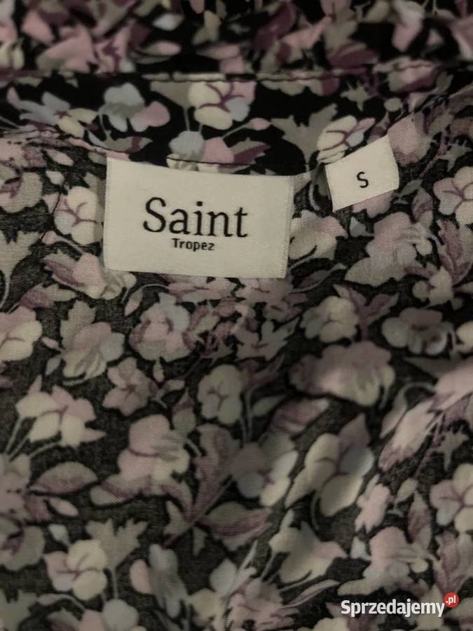 Saint Tropez sukienka modny wzór kwiaty floral Choszczno