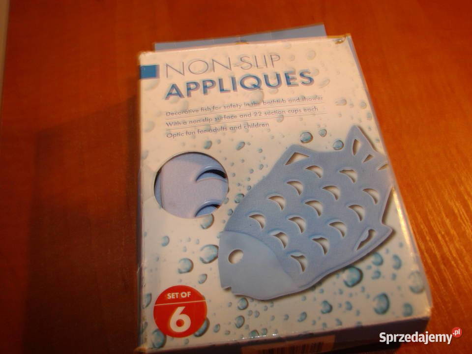 Rybki łazienkowe podkładki antypoślizgowe pomorskie Pruszcz Gdański