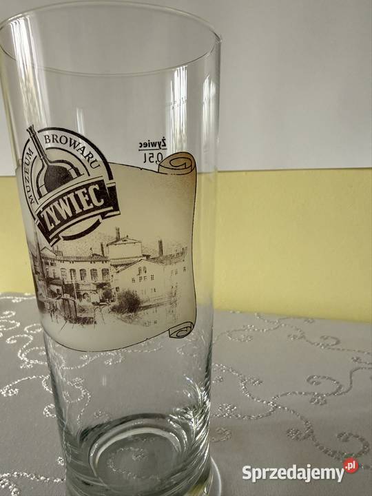 Szklanka Kufel Żywiec Muzeum Browaru 05l przezroczysty Czerwionka-Leszczyny