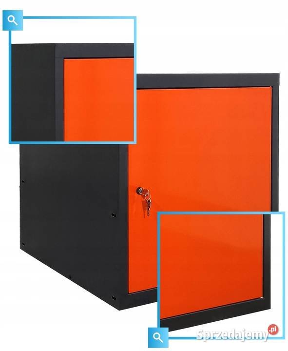 STÓŁ Warsztatowy P2122 DUŻY Metalowy z szufladą