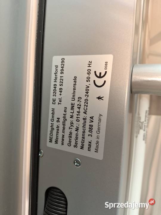 Kabina do Fototerapi Dermatologiczna Lampa