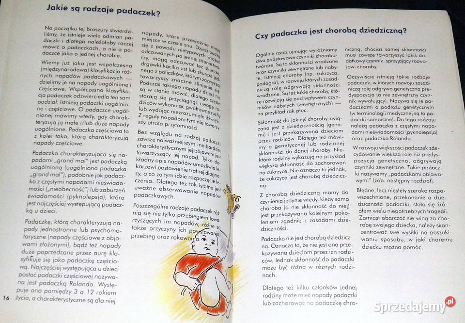 Nasze dziecko ma napady Padaczka u dzieci Ansgar miękka lubelskie Chełm sprzedam