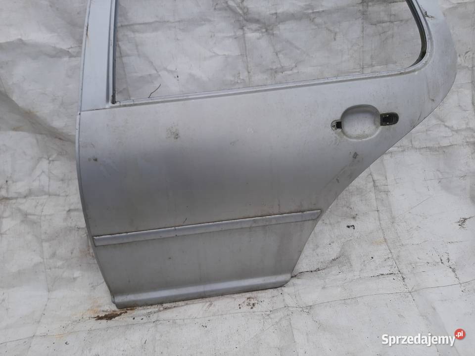 VW Golf 4 IV drzwi lewe tylne lewy tył srebrne Ksawerów sprzedam