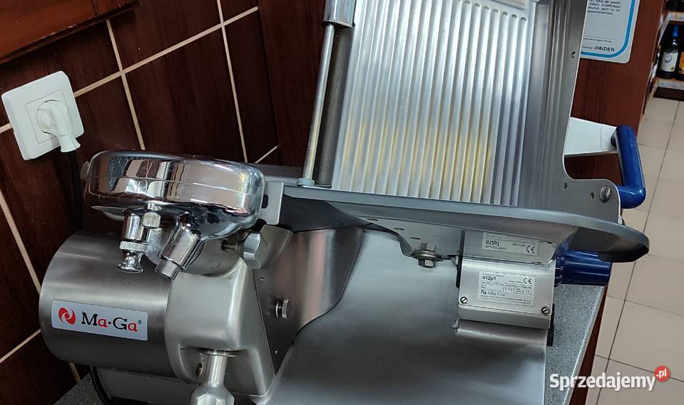 Krajalnica do wędlin MaGa 612p używana Połomia sprzedam