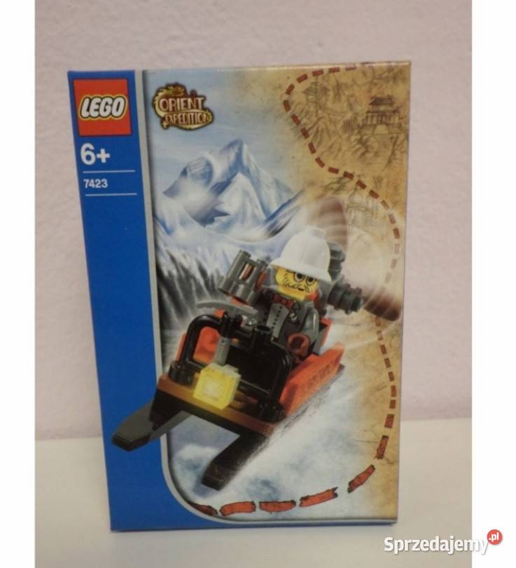 LEGO Orient Expedition Górskie Sanie 7423 unikat Kraków