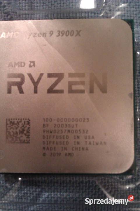 Procesor AMD Ryzen 9 3900X 12 rdzeni 24 wątki Warszawa